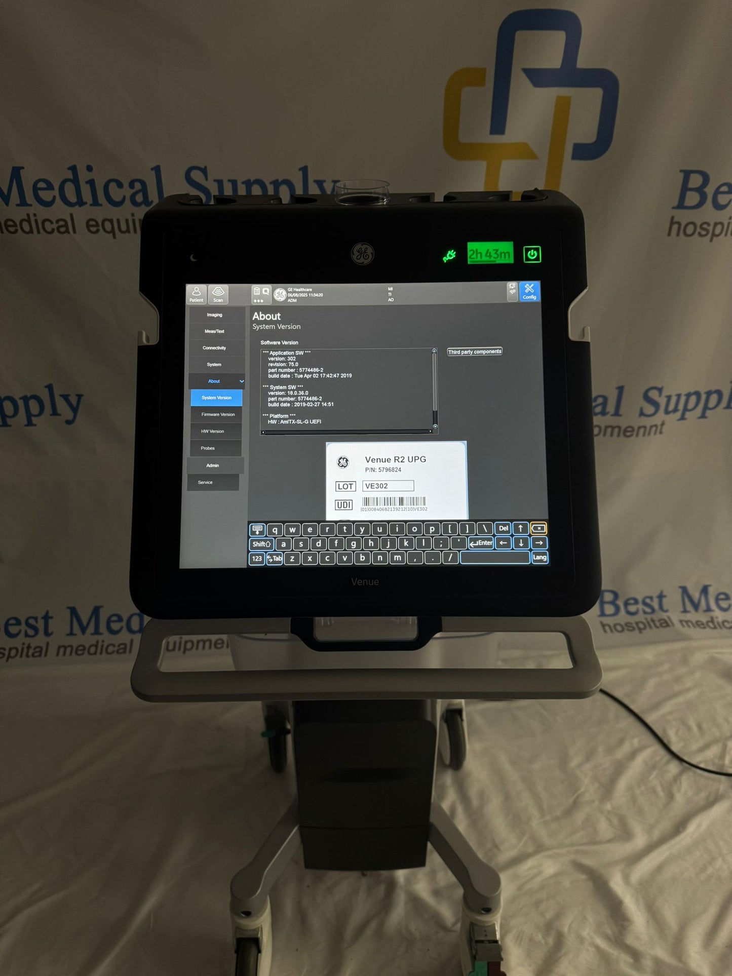 GE Venue R2 Ultrasound