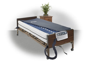 RETAIL: Med-Aire Plus 8" Alternating Pressure and Low Air Loss Mattress System with 10" Defined Perimeter