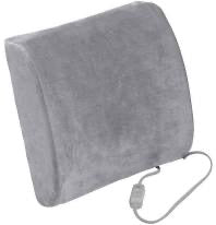 Heated lumbar support